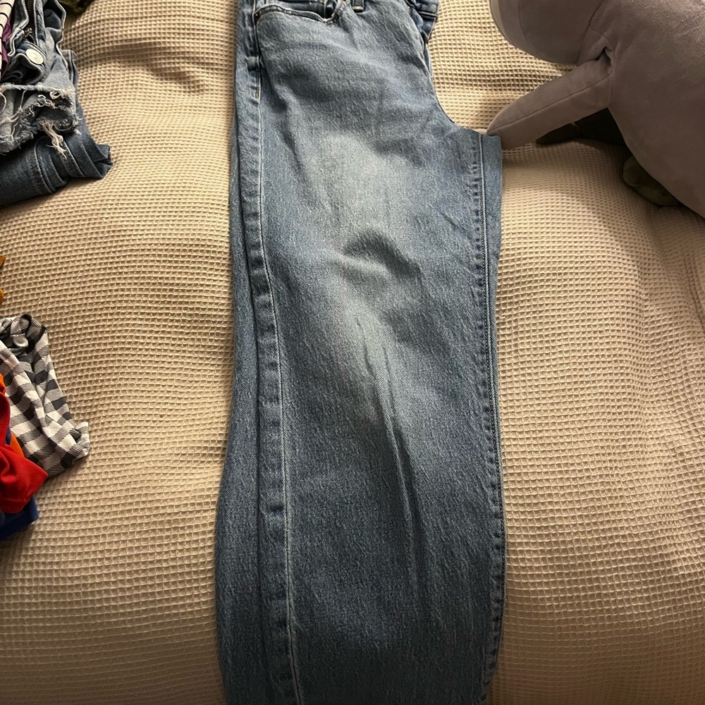 Old Navy Light Blue Straight Leg Jeans